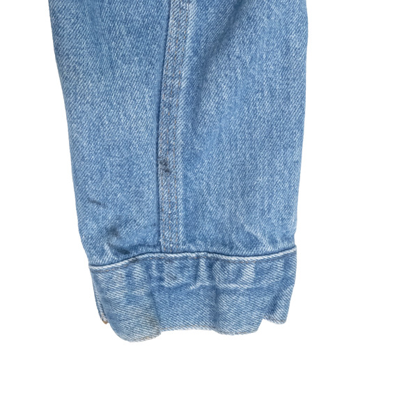 Carhartt Denim Truckers jacket 100 Anniversary 1889-1989 Men's Size M VTG 80's - Picture 9 of 15